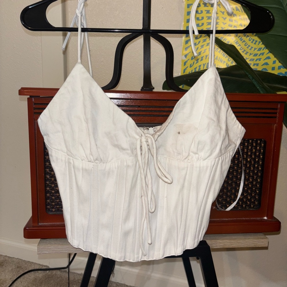 Garage bustier tank top medium
